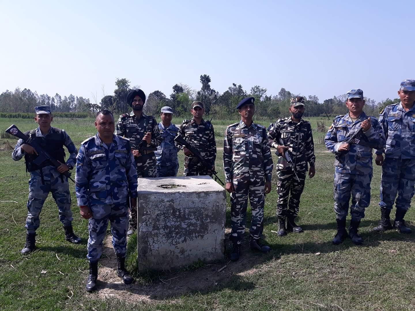 बाँकेको नेपाल भारत सीमा नाकामा एक एक किलोमिटरमा सशस्त्र प्रहरी तैनाथ