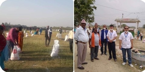 बाँकेको जानकी गाउँपालिकाले शुरु गर्यो राहत बितरण