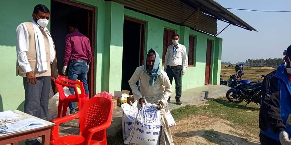 बाँकेको जानकीमा एकद्वार प्रणालीबाट राहत वितरण