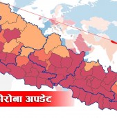 २४ घण्टामा थपिए ९ हजार १९६ काेराेना संक्रमित, ५० जनाकाे मृत्यु