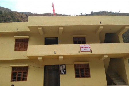 गाउँपालिकाको सरकारी क्वार्टरमा आगजनी