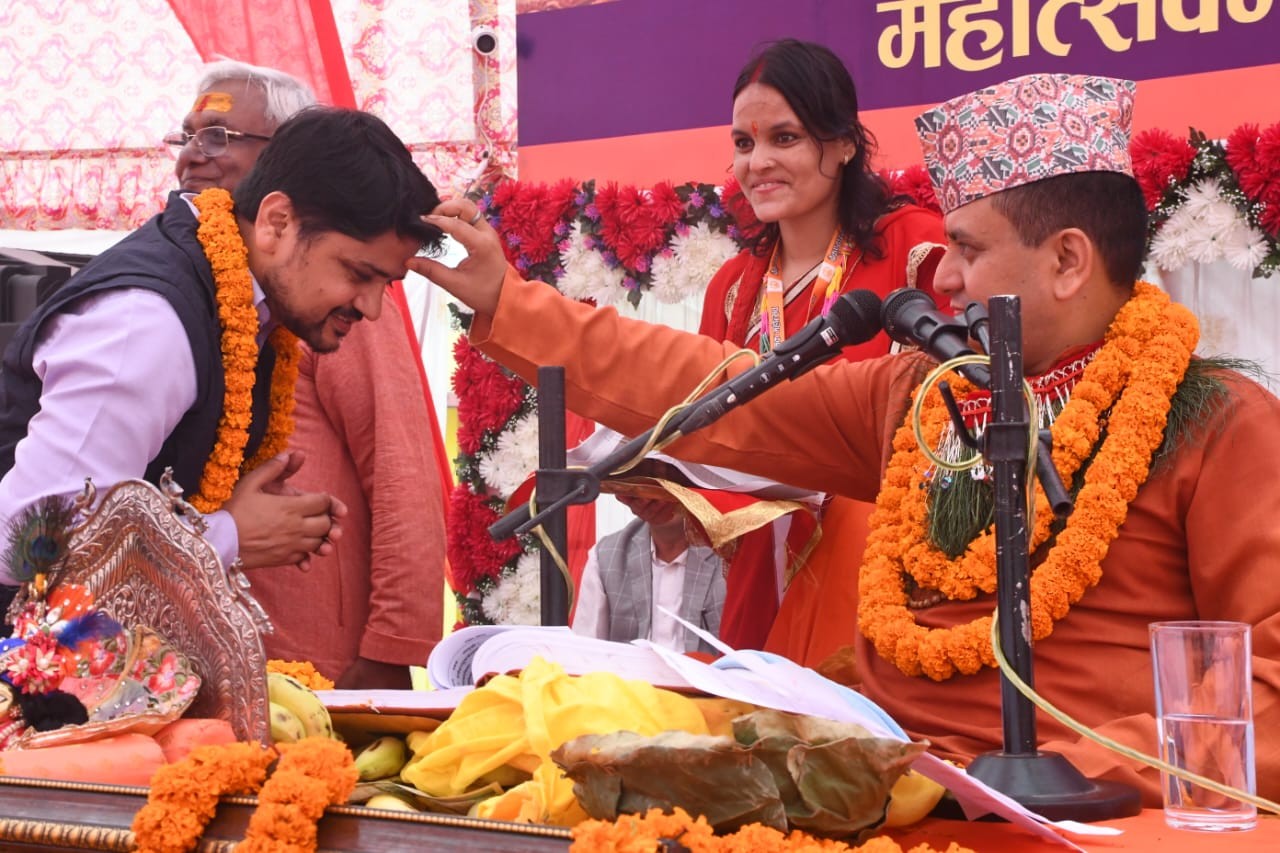 वैकुण्ठधाम आध्यात्मिक महोत्सबको तेस्रो दिन ३० लाख दान