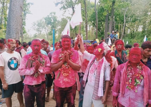 राप्तीसोनारी ३ मा एमालेका मिन कुमार थारु वडा अध्यक्षमा निर्वाचित