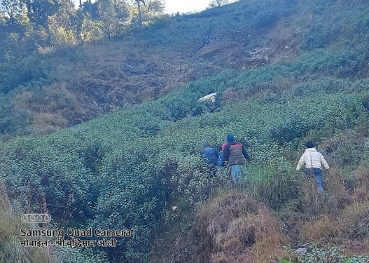 रोल्पामा जीप दुर्घटना हुँदा ४ जनाको मृत्यु