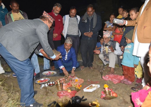 नेपालगञ्ज-२० राँझामा बहुउद्देश्यीय भवन बन्ने