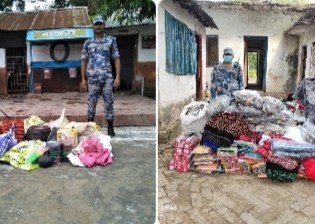 सशस्त्र प्रहरी बागेश्वरी बाँके र बिओपी जमुनहाद्वारा अवैध सामाग्री बरामद