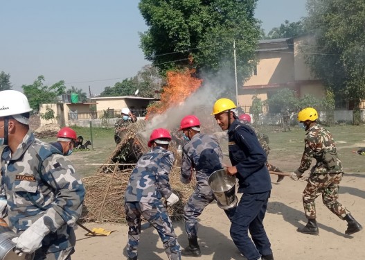 नेपालगञ्जको आगीपुरमा जब आगो लाग्यो.....(फोटो फिचरसहित)