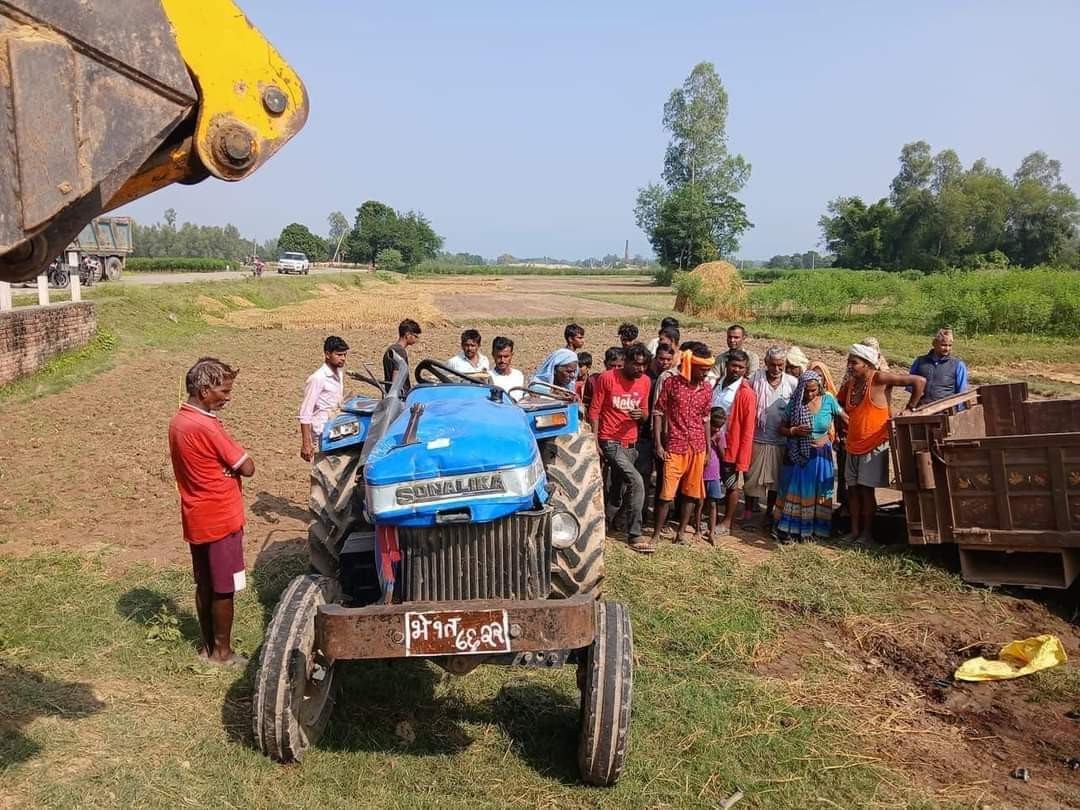 ट्याक्टर दुर्घटनामा नेपालगन्ज-१९ को वडा अध्यक्षका छोराको मृत्यु